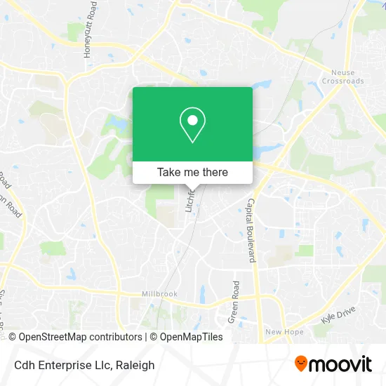 Cdh Enterprise Llc map