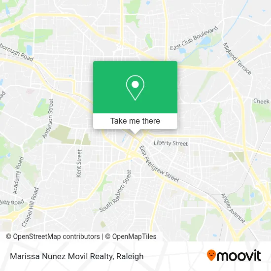 Marissa Nunez Movil Realty map