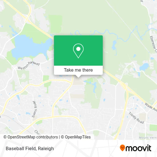Baseball Field map