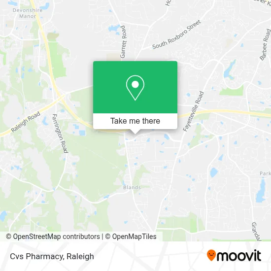 Cvs Pharmacy map