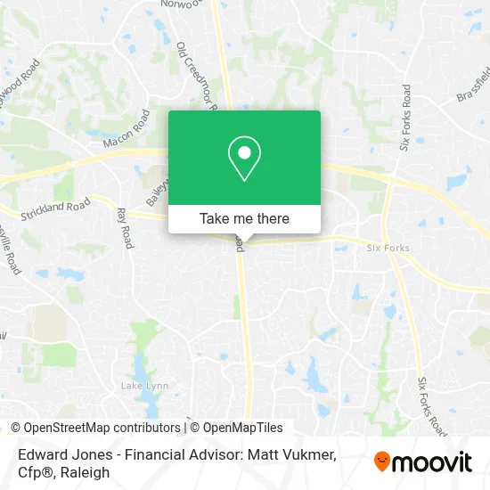 Edward Jones - Financial Advisor: Matt Vukmer, Cfp® map