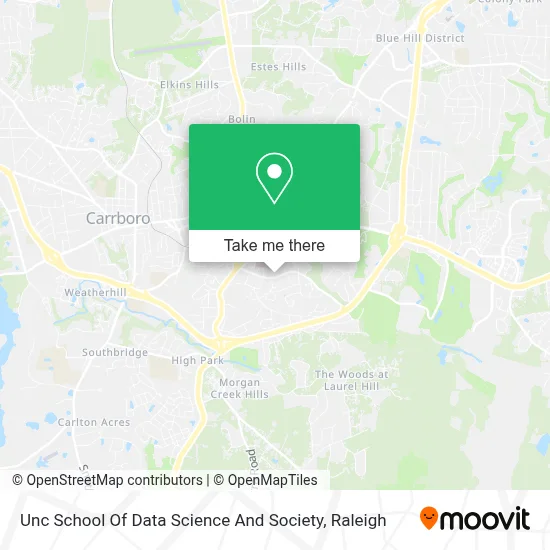 Unc School Of Data Science And Society map