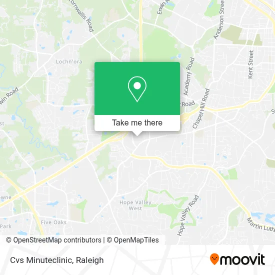 Cvs Minuteclinic map