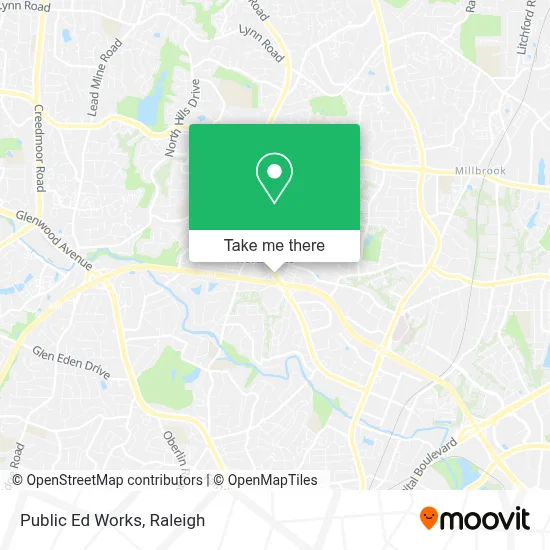 Public Ed Works map