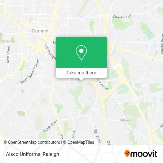 Alsco Uniforms map