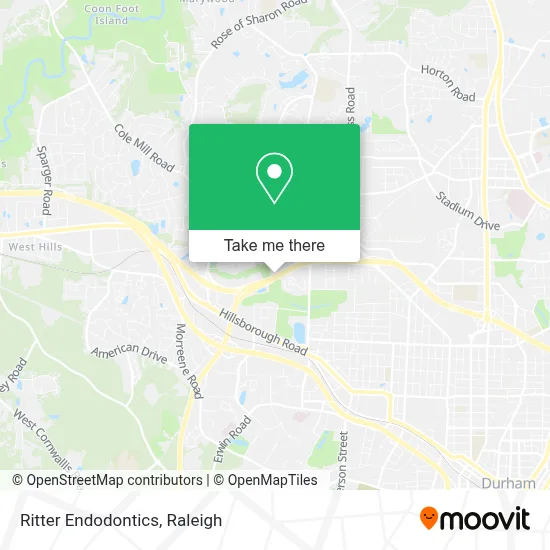 Ritter Endodontics map