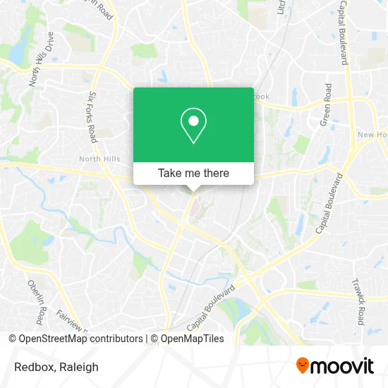 Redbox map