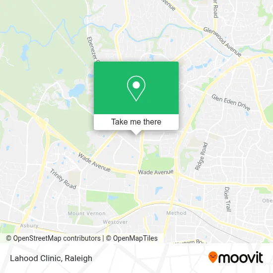 Lahood Clinic map