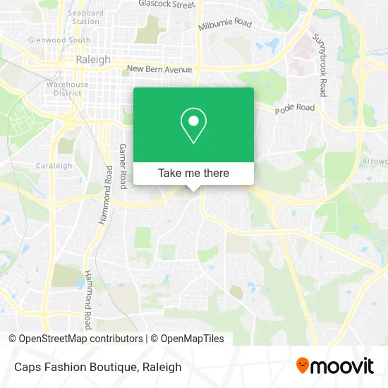 Caps Fashion Boutique map