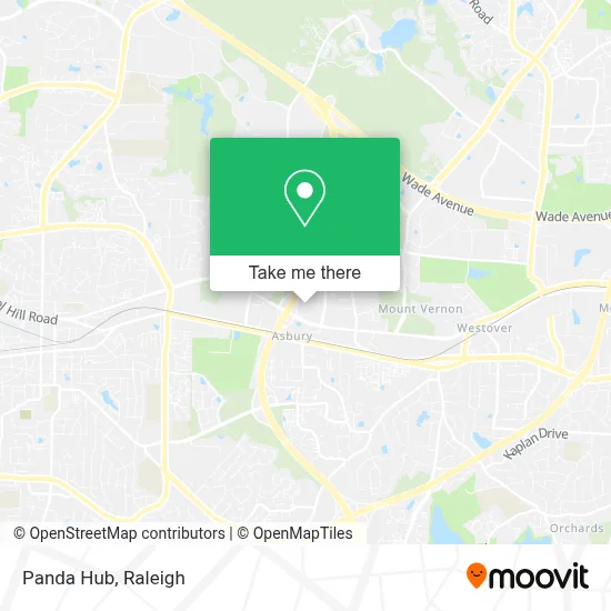 Panda Hub map