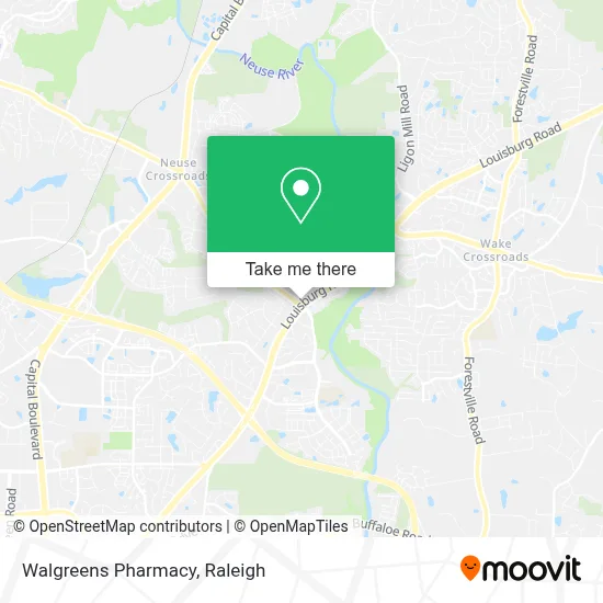Walgreens Pharmacy map