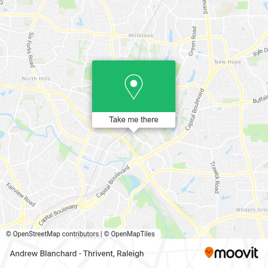 Andrew Blanchard - Thrivent map