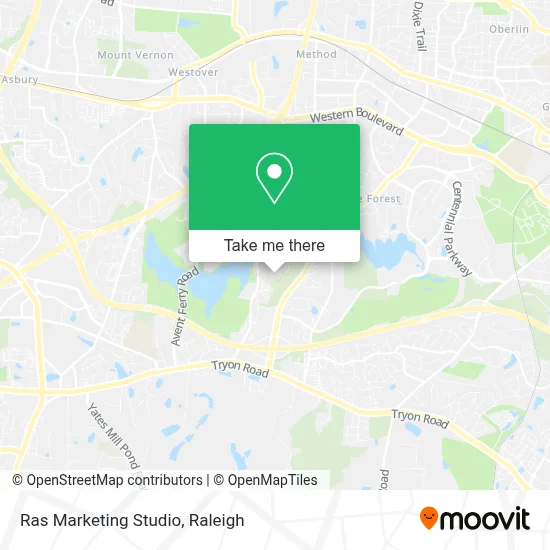 Ras Marketing Studio map