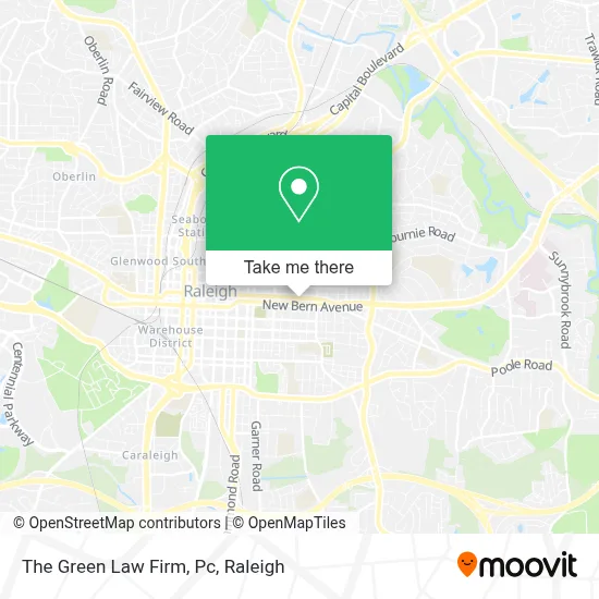 The Green Law Firm, Pc map