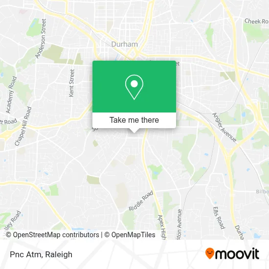 Pnc Atm map