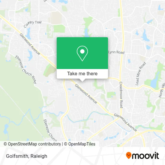 Golfsmith map