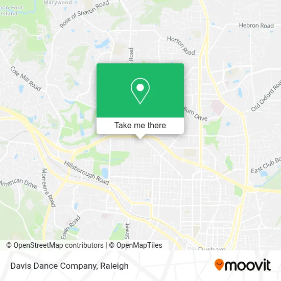 Davis Dance Company map
