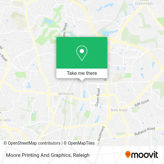 Moore Printing And Graphics map