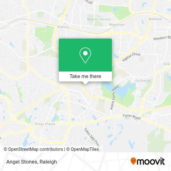 Angel Stones map