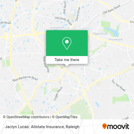 Jaclyn Lucas: Allstate Insurance map