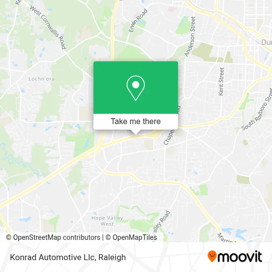 Konrad Automotive Llc map