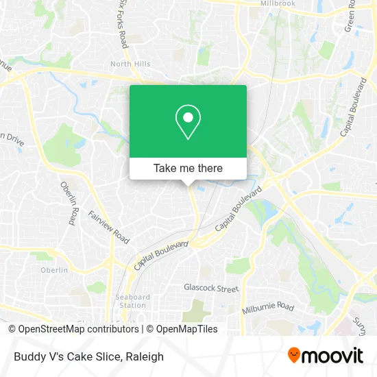 Buddy V's Cake Slice map