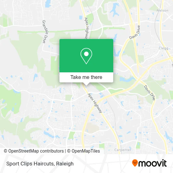 Sport Clips Haircuts map