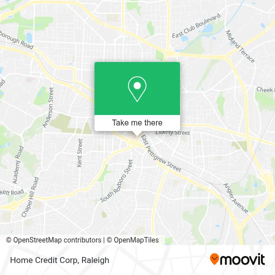 Home Credit Corp map
