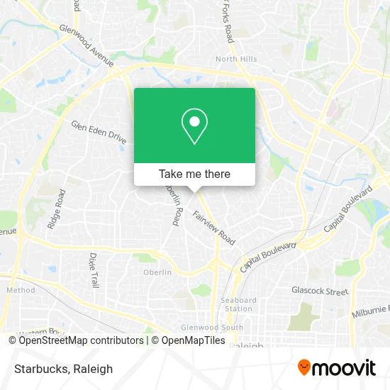 Starbucks map