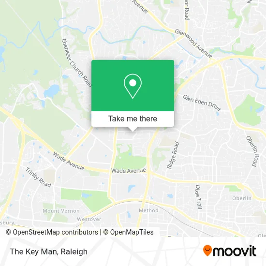 The Key Man map