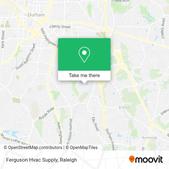 Ferguson Hvac Supply map