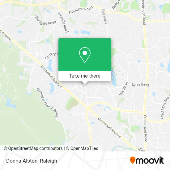 Donna Alston map