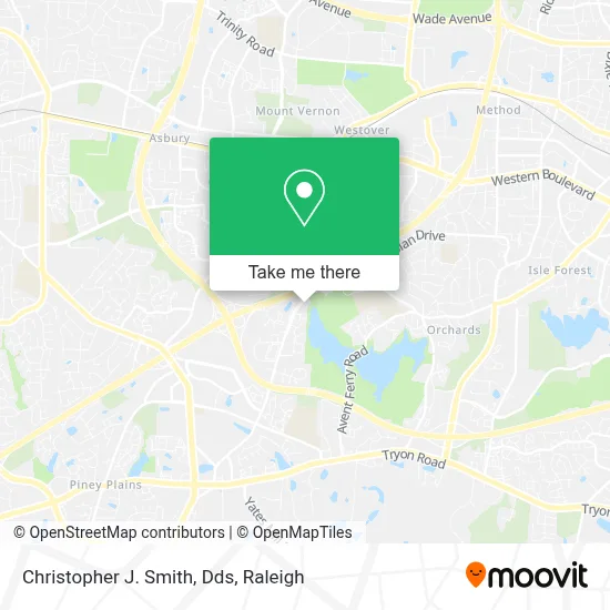 Christopher J. Smith, Dds map