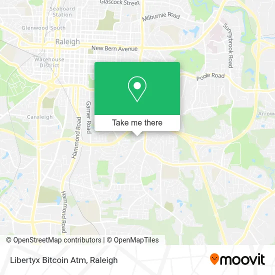 Libertyx Bitcoin Atm map