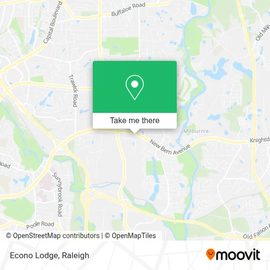Econo Lodge map