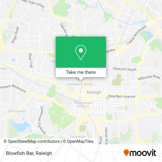 Blowfish Bar map