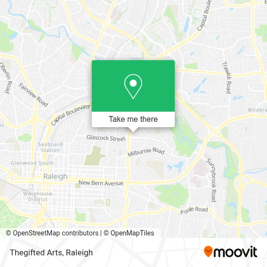 Thegifted Arts map