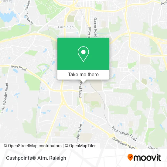 Cashpoints® Atm map