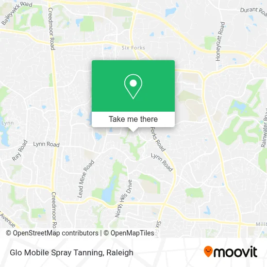 Glo Mobile Spray Tanning map