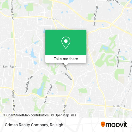 Grimes Realty Company map