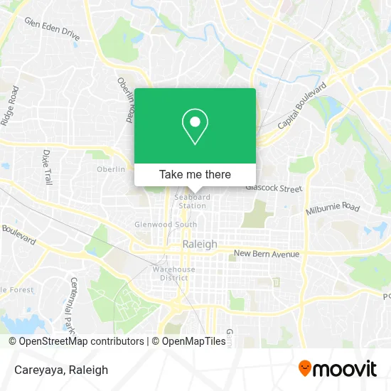 Careyaya map