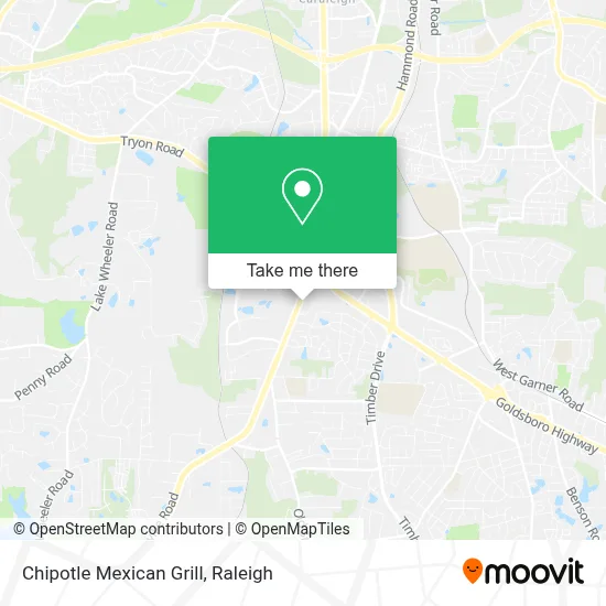 Chipotle Mexican Grill map