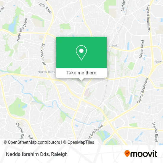 Nedda Ibrahim Dds map