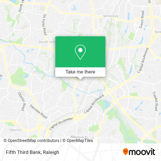 Fifth Third Bank map