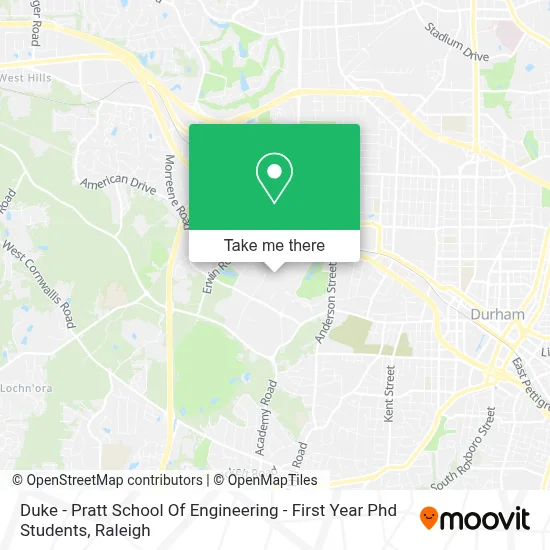 Duke - Pratt School Of Engineering - First Year Phd Students map