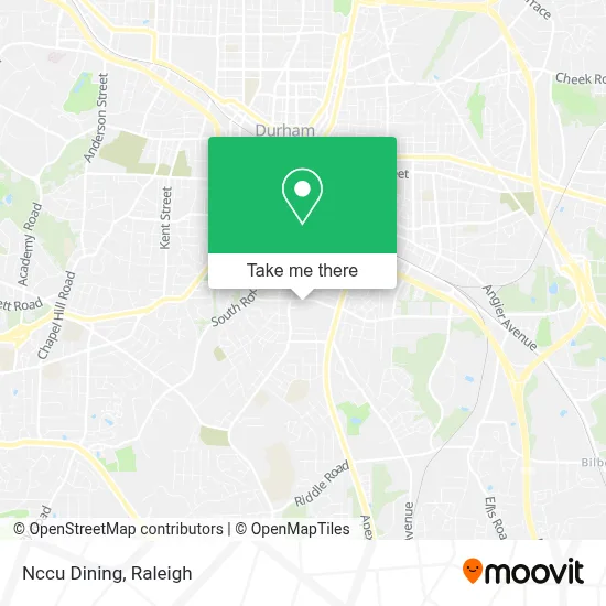 Nccu Dining map
