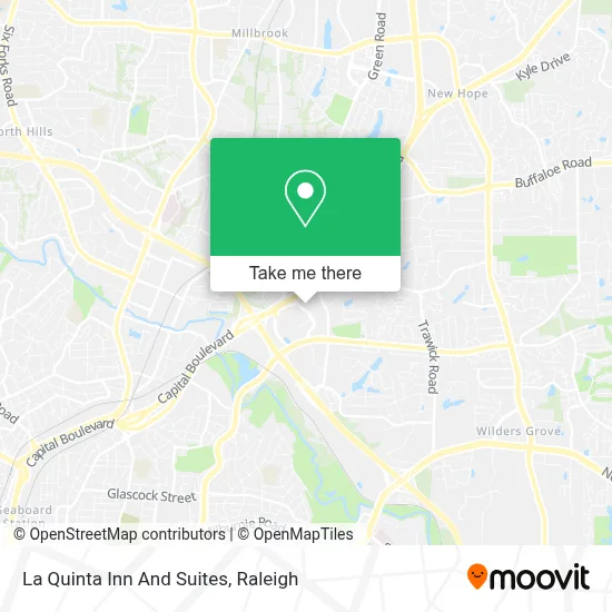 La Quinta Inn And Suites map