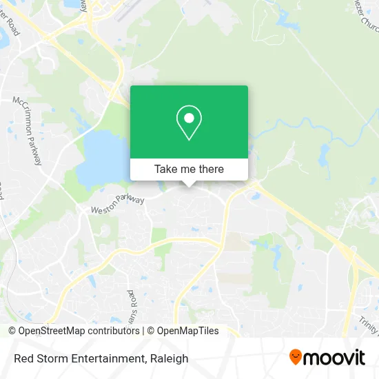 Red Storm Entertainment map
