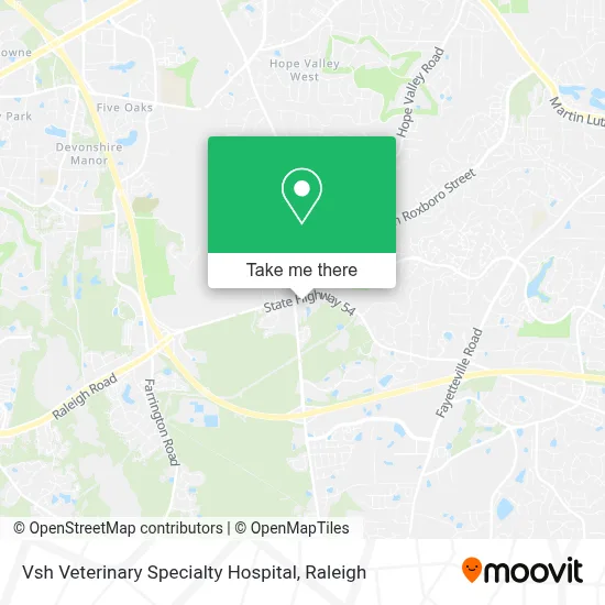 Vsh Veterinary Specialty Hospital map