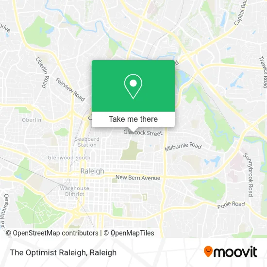 The Optimist Raleigh map